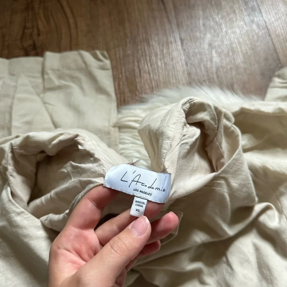 L’ACADEMIE Rocky Jumpsuit In Nude